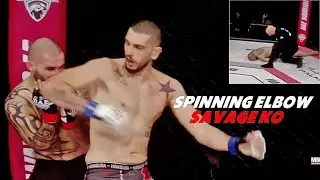 Spinning Elbow KNOCKOUT! Mohamad Osseili vs Elijas Paknys FULL FIGHT