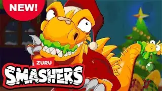 NEW! SMASHERS! Ghosts of Christmas Smash | Season 5 Episode 17 | Zuru | Smashers World