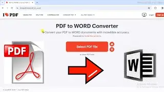 How to Convert PDF to Word..PDF file এটা Word file লৈ Convert কেনেকৈ কৰিব পাৰি।।