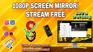 FREE SCREEN MIRRORING COMPLETE LIVE STREAMING SETUP | #telvax #screenmirroring #telvaxscreenmirror
