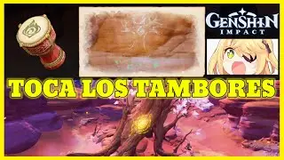 Toca los tambores siguiendo las partituras ✅ Genshin Impact 3.6