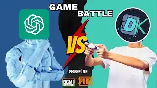 I'm Playing PUBG with AI (ChatGPT).ChatGPT is Dangerous.😮😮