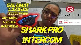 SHARK PRO INTERCOM BY GEARELEC | MURANG UPTO 8 RIDERS NA INTERCOM