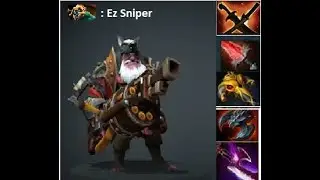 Tank Sniper - A Real man sniper - DOTA2 GOGO