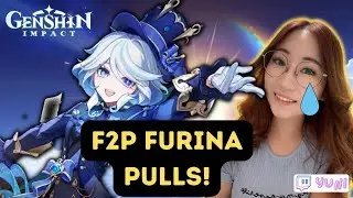 EPIC F2P FURINA PULLS - Streamer luck is real? | Genshin Impact