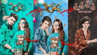 Happy New year photo editing 2023|| खुफिया राज || happy new year photo editing @Aitipsandtricks935