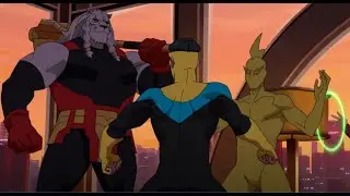 Invincible vs Machine Head | Penthouse Battle part 1 | Invincible | Season 1 episode 5