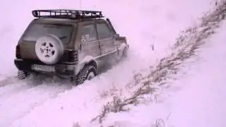 Panda 4x4 Off road EXTREME snow