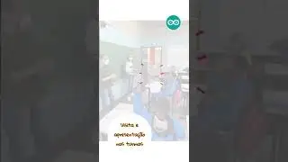 Robô 🤖 higienizador de mãos 🖐 totalmente automático em ação! | Jucá Maker #shorts
