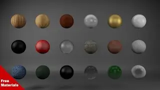 Free Cinema 4D Materials Pack