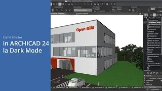 Come attivare in ARCHICAD 24 la Dark Mode