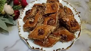 Вкуснейшая ПАХЛАВА!  Легкий рецепт!