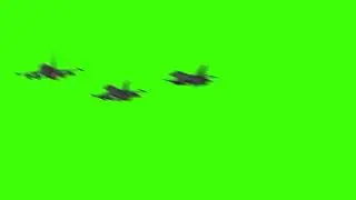 Green Screen Jet Fighters Fly Animation|GreenScreen Videos