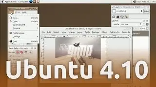 Retro: Ubuntu 4.10 (2004) in Action 1080p - First Release of Ubuntu