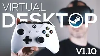 How to pair a controller to an oculus META quest? Virtual Desktop V1.10 Steam V2 Guide installation