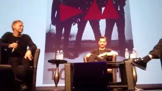 Depeche Mode Press Conference Paris 23.10.2012