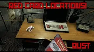 All Red Card Locations - Rust Tutorial (3/3)