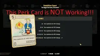 Fallout76: The problem with explosive bullet damage!