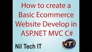 Basic Ecommerce Part - 5 Product Create Crud Operation ASP.NET MVC C#