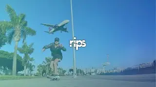 jumping yacht wakes and longboarding under planes at LAX