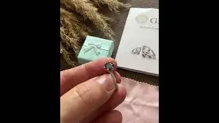 Кольцо из серебра с муассанитом💍с #aliexpress #алиекспресс #покупки #fashion #shop #кольцо #серебро