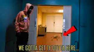 Exploring The BACKROOMS With YXL Salah At 3AM(cap)