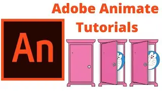 Learn Animation On Adobe Animate I Doraemon & Anywhere Door Animation I