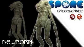 Alien 4 Newborn (No mods::Timelapse::Creepy and Cute)