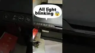 Epson all light blinking | epson l3110 light blinking 