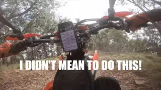 I CRASHED WHILE SHOWING OFF! Open Roads 2023 Day 1 Riding!
