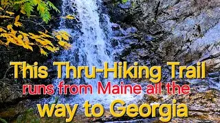 Lots Of Waterfalls On The Appalachian Trail In Maine