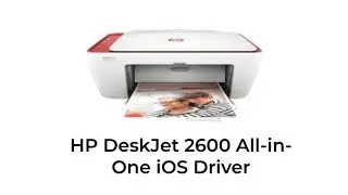 How to Download and Install HP Deskjet 2600 All in One iOS Drivers#hp #ios