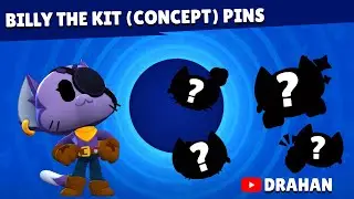 Making Billy The Kit Pins - Timelapse #brawlstars