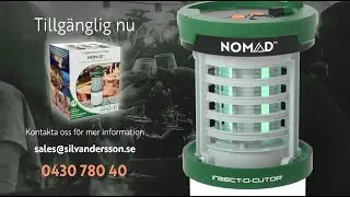 Insect-O-Cutor Nomad UV LED insektsfälla med lampa