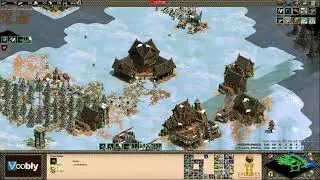 Voobly AOE2 1.6: Nomad, Malay vs Mongols