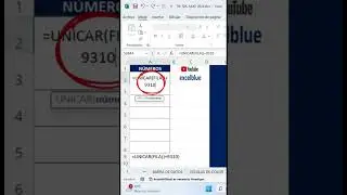 Enumera en forma diferente en Excel utilizando signos #excel #exceltips #excelblue #shorts