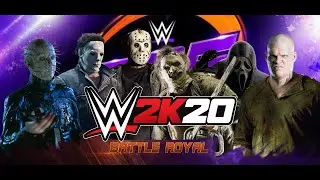 205 Live WWE 2k20 - Pinhead vs M.Meyers vs Jason vs Leatherface vs Ghostface vs Jacob (Debut)