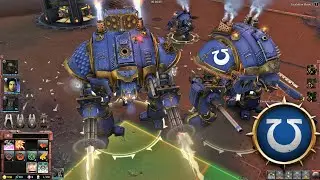 Ultramarines vs Orks & Eldar - The Biggest Warhammer 40K Battle!