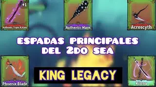 🔥 Como conseguir las espadas principales del 2do sea en King Legacy🔥 | Lerisu