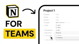 The BEST Notion Template for Teams (Game Changer)