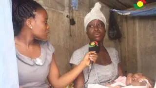 Mad woman healed as she delivers twins