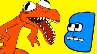 Orange From Rainbow Friends Original Roblox Animations LORE ALPHABET  (A - Z)