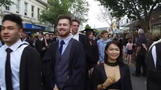 University of Otago graduands parade 2016