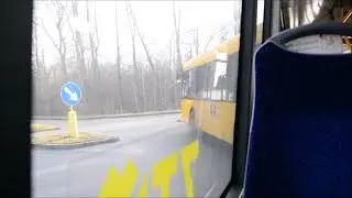 Solaris Urbino 18 (DAF Euro 3) #42 linia 870 przejazd 4.01.2021 [PKM Gliwice]