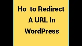 how to redirect a url in wordpress 2025 || Redirect URL on WordPress using Redirection Plugins 2025