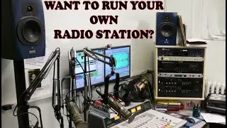See How Easy It Is To Run A Radio Station! My 20 year old station is still on the air.
