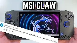 MSI Claw Vs Steam Deck OLED