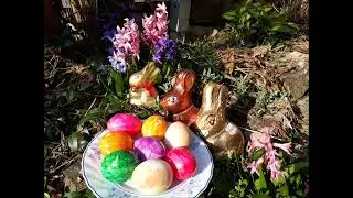 Frohe Ostern. Priecigas Lieldienas.