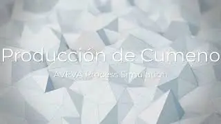 AVEVA Process Simulation - PFR Cumene Production
