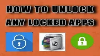HOW TO UNLOCK ANY LOCKED APP HINDI WITHOUT PASSWORD WITHOUT ANY APP AND PASSWORD